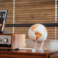 Load image into Gallery viewer, PEARL WHITE & GOLD GLOBE