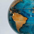 Load image into Gallery viewer, BLUE AND GOLD GLOBE - movaglobes.store