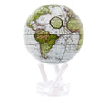 Load image into Gallery viewer, ANTIQUE TERRESTRIAL WHITE GLOBE - movaglobes.store