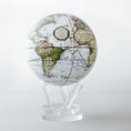 Load image into Gallery viewer, ANTIQUE TERRESTRIAL WHITE GLOBE - movaglobes.store