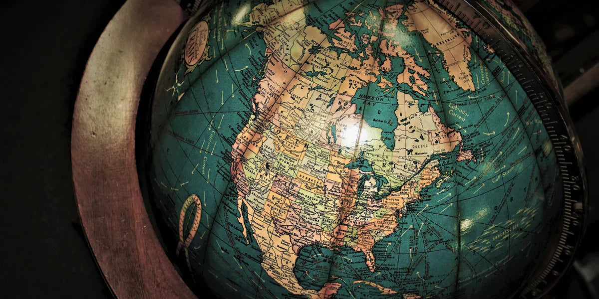 Flat Maps to Globes