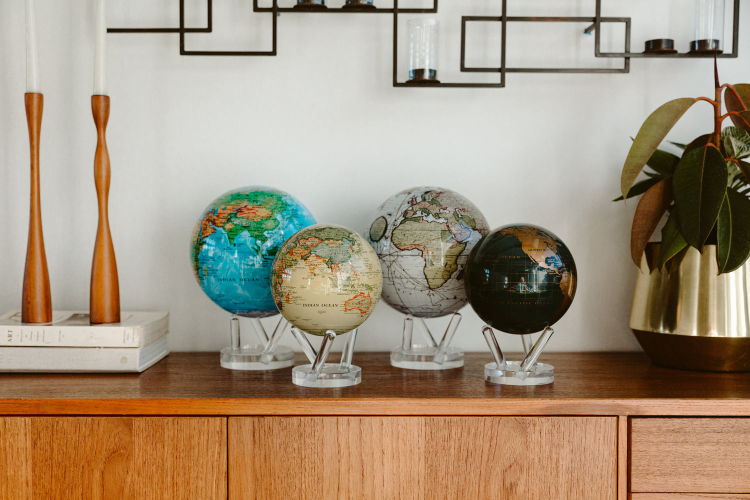 World Map Globes