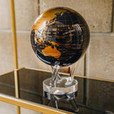 BLACK AND GOLD GLOBE - movaglobes.store