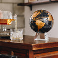 Load image into Gallery viewer, BLACK AND GOLD GLOBE
