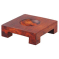 Load image into Gallery viewer, SQUARE DARK WOOD BASE - movaglobes.store
