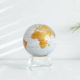 WHITE AND GOLD GLOBE - movaglobes.store