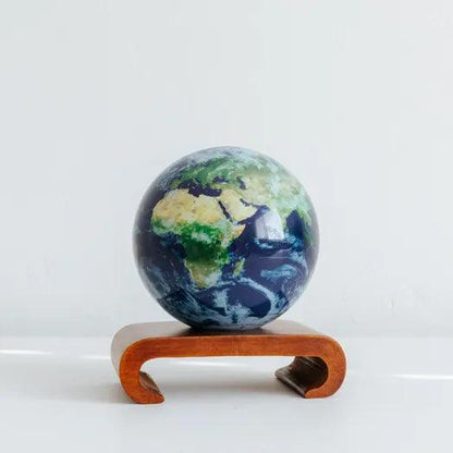 ARCHED DARK WOOD BASE - movaglobes.store