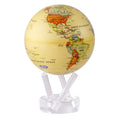 将图像加载到图库查看器中， YELLOW POLITICAL MAP WORLD GLOBE - movaglobes.store
