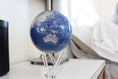 Load image into Gallery viewer, BLUE AND SILVER GLOBE
