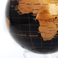 Load image into Gallery viewer, BLACK AND GOLD GLOBE - movaglobes.store
