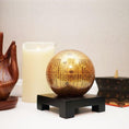 Load image into Gallery viewer, HEART SUTRA GOLD GLOBE - movaglobes.store
