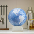 Load image into Gallery viewer, SKY BLUE AND WHITE GLOBE - movaglobes.store
