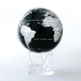 Load image into Gallery viewer, BLACK AND SILVER GLOBE - movaglobes.store
