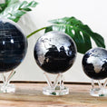 Load image into Gallery viewer, BLACK AND SILVER GLOBE - movaglobes.store
