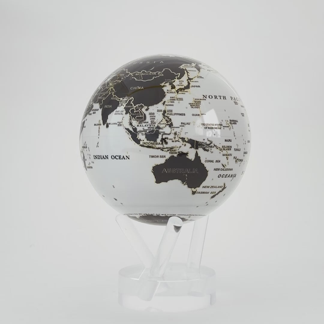 Gilded Terra Lux MOVA Globe  video