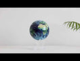 Load and play video in Gallery viewer, EARTH WITH CLOUDS GLOBE
